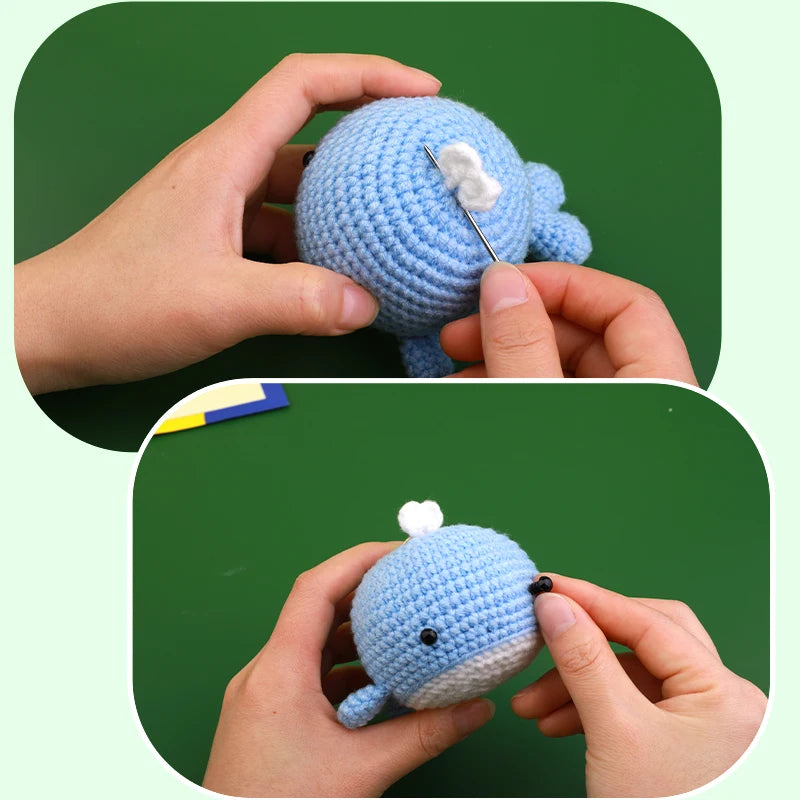 Chonky Whale Crochet Kits