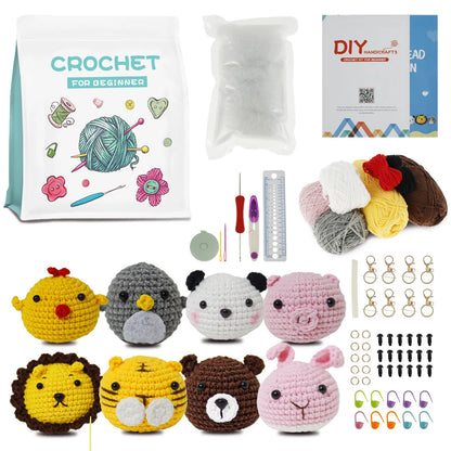 Pocket Animals Bundle Crochet kit