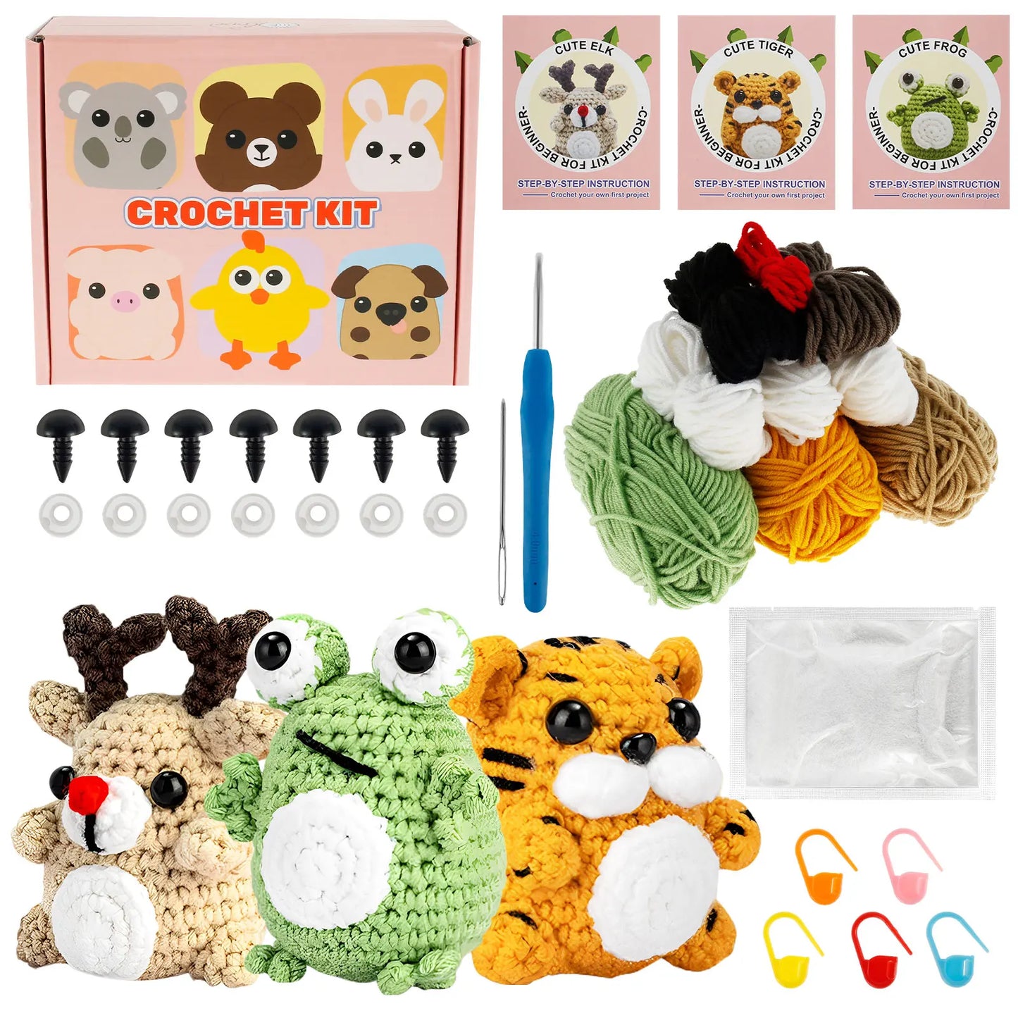 Little Pets Bundle Crochet Kit