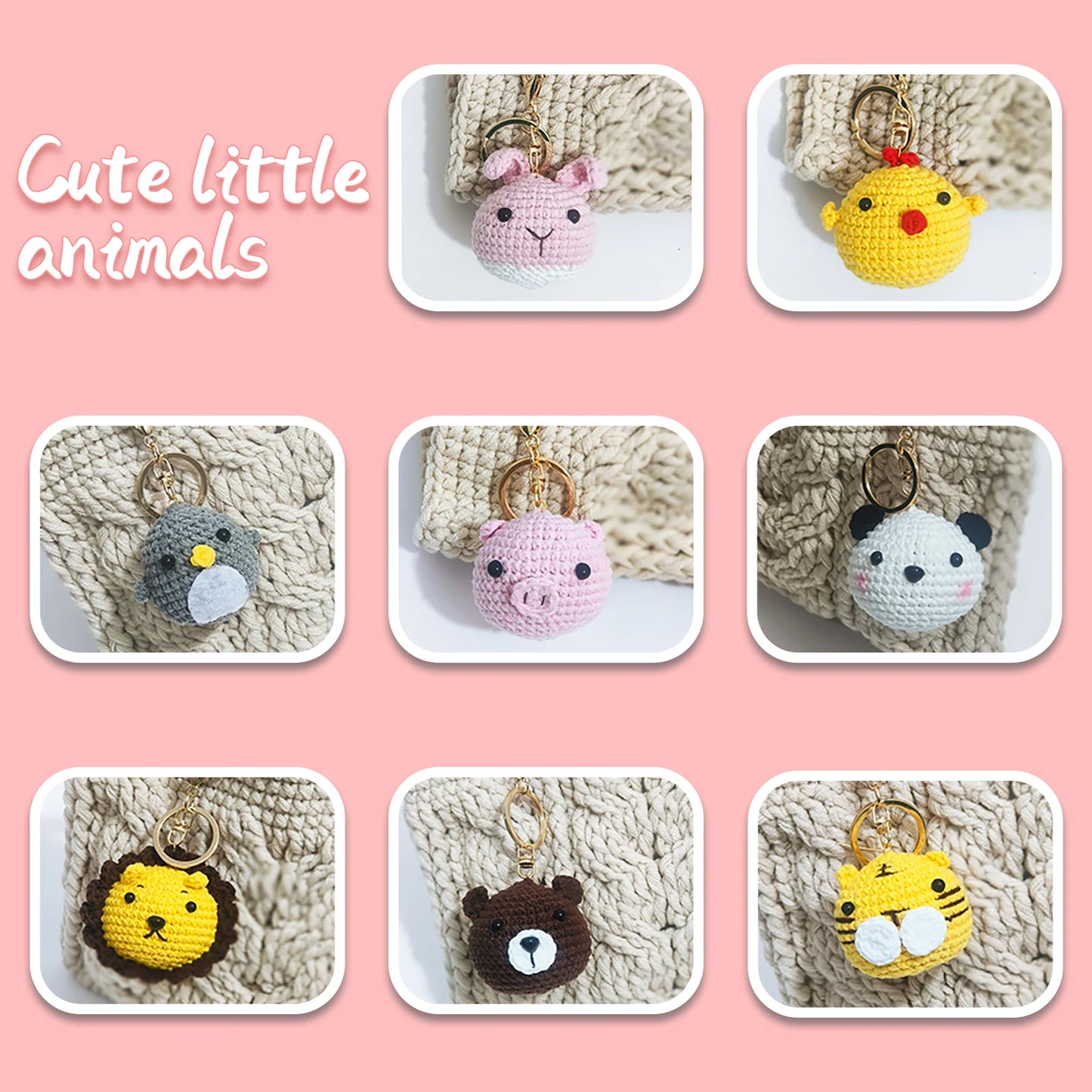 Pocket Animals Bundle Crochet kit