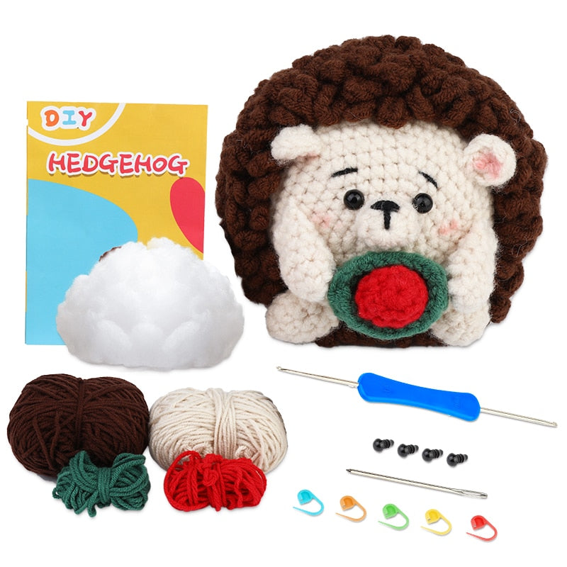 Hedgehog Crochet Kit