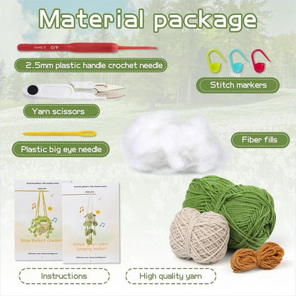 Hanging Vines Crochet Bundle kit