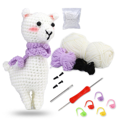 Alpaca Crochet Kit