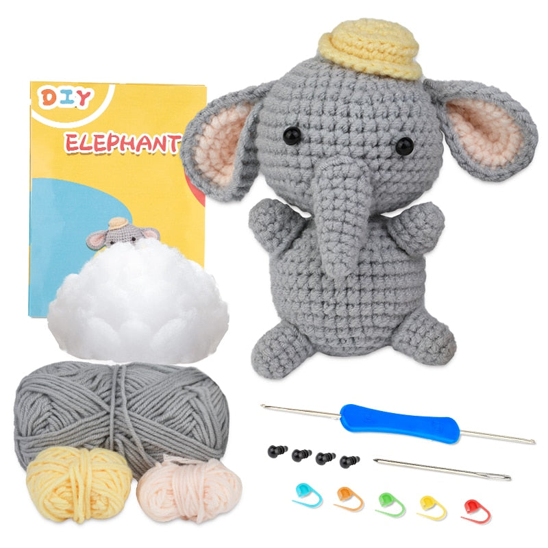 Elephant Crochet Kit