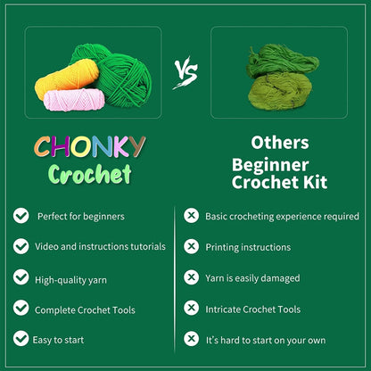 Chonky Animals Crochet Kits